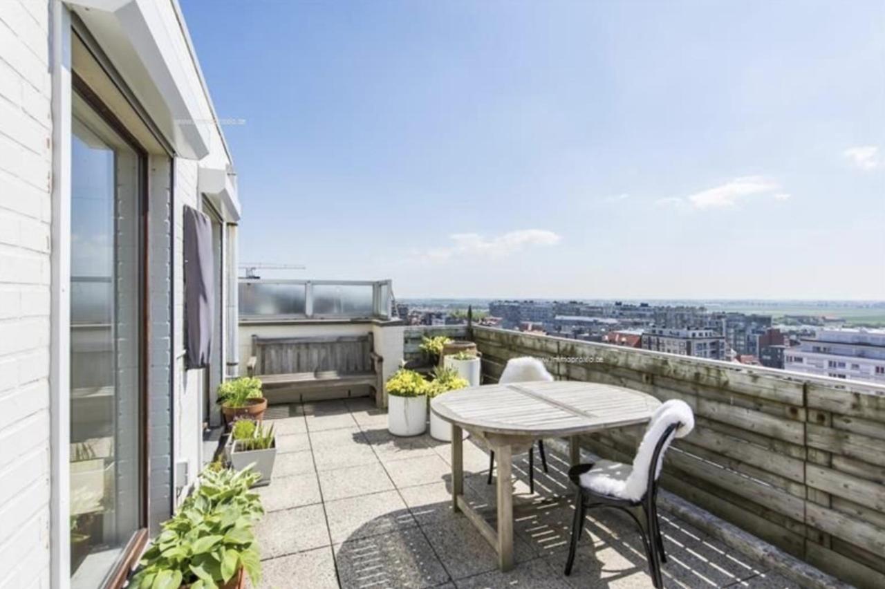 ミデルケルケPenthouse App Met Imposant & Eindeloos Zeezichtアパートメント エクステリア 写真