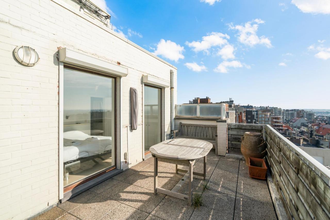 ミデルケルケPenthouse App Met Imposant & Eindeloos Zeezichtアパートメント エクステリア 写真